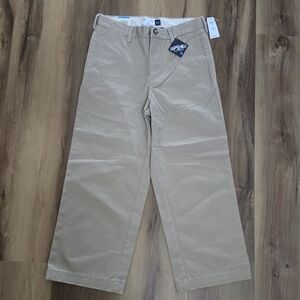 Gap Kids Boys Husky Khaki Tan Pants Size 7